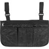 Healvian Borsa laterale per con bracciolo borsa portaoggetti con sacchetti sul lato organizer Walker appeso Tote articoli vari per scooter elettrici sedie mobili