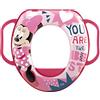 H&H Lulabi Riduttore WC Bambini - Disney Minnie Mouse Collezione Icon, Seduta Morbida con Manici, Colore Rosa e Fucsia - Comfort e Sicurezza per lo Spannolinamento