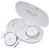 Micool Cuffie Bluetooth Sport V5.3 con Clip, Auricolari Senza Fili On-Ear con Luce Respiratoria, 4 Microfoni, Gancio per le Orecchie Comfort Fit