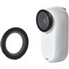 YanLan Protezione per lenti Insta 360 GO3S GO 3S, rivestimento anti-appannamento in vetro e plastica, filtro protettivo (vetro)