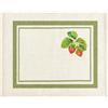 furn. Set di 4 tovagliette all'americana, motivo: fragole
