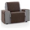 ECOMMERC3 | Copridivano dimensioni 1 posto 55 x 220 cm - Copridivano colore marrone morbido al tatto 100% Made in Spain