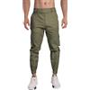 Generico Pantaloni Moto Cargo da Uomo Pantaloni Danza Hip Hop Uomo Pantaloni Uomo Slim Fit Beige Pantaloni Pioggia Pantaloni Cargo Uomo Estivi con Tasche Pantaloni Lino Uomo Nero