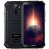 DOOGEE Telefono Rugged S40 PRO 【4 GB RAM 64 GB ROM】,IP68 Smartphone Android 10 Cellulare Robusto,Helio A25 Octa Core, Schermo Gorilla Glass 5,45'',13MP+2MP+5MP, DUAL SIM, Impronta Digitale NFC Nero