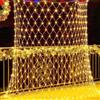 Joysing Rate Luminosa Esterno 3m x 2m 208 LED Rete Luci Albero di Natale | 8 Modalità Luci da Esterno Natalizie Impermeabile Catene Luminose per Natalizie Interno Esterno Decorazioni - Bianco Caldo
