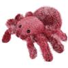 Apricot Lamb Ragno di peluche per bambini, morbido e carino, per bambine e ragazzi, morbido ragno di Halloween, rosso, 24 cm