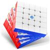 GAN562 M 5x5 Speed Cube, Cubo Magico Magnetico, Struttura a Doppio Strato Anti-POP per Bambini, Adolescenti e Adulti per Allenamento, Competizioni, Regali di Natale UV Coated)