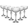 Bormioli Rocco Set 6 Coppe America'20 Cocktail, Vetro, 23cl