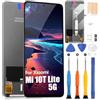 ARSSLY LCD Schermo per Xiaomi Mi 10T Lite 5G M2007J17G LCD Display Touch Assemblea Sostituzione di Vetro Digitalizzatore con Riparazione Kit (6,67",Non per Mi 10T 5G)