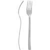 INOXPRAN - Forchetta da Tavola VENEZIA, Realizzata in Acciaio Inossidabile, Resistente e Duratura, Design Elegante e Moderno, 100% Made in Italy, Lavabile in Lavastoviglie