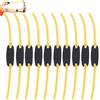 LPZMPZ 10 Pezzi Elastici per Fionda Professionale, Bande di Gomma Ricambio per Fionda, Elastici per Catapulta, Elastico Slingshot, Accessori per Fionda, per Caccia Pesca Tiro