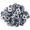 SOTECH 100 x Dadi a Griffe M10 x 12 x 24 mm con 4 Griffe per il Fissaggio di Parti di Mobili Dado con Griffe Manicotti da