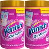 Vanish Oxi Action Multipower Polvere Rosa, Smacchiatore per Capi Colorati, 1 Confezione da 2.5 kg di Smacchiatore per Bucato, Additivo Lavatrice Multiazione senza Candeggina