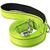 Dualoai Guinzaglio per Cani Riflettente, Comodo Guinzaglio da Addestramento in Nylon Intrecciato Professionale Lungo 6 Piedi, Facile da Pulire, per Cani, Verde Fluorescente