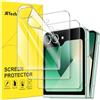 JETech Frontale Pellicola Protettiva per Galaxy Z Flip 7 FE 2025 / Z Flip 6 2024, Piena Copertura PET Film, Compatibile con Cover, HD Chiaro, Pacco da 3