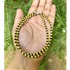 Evil Eye 2 Pezzi Cavigliera Protezione Malocchio Argento 925 10" Amuleto Nazariya Gial...