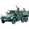 Tamiya 300035317 - Modellino Camion Leggero Tedesco Krupp Protze (3) seconda Guerra Mondiale, Scala 1:35