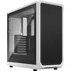 Fractal Design Focus 2 White - Tempered Glass Clear Tint - Mesh front - Two 140 mm Aspect fans included - ATX Gaming Case