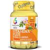 Colours of Life Vitamina C Plus - Integratore di Vitamina C - per la Normale Funzione del Sistema Immunitario - Senza Glutine e Vegano, 60 Capsule