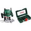 BOSCH - Fresatrice verticale POF 1400 ACE + Set 6 Frese