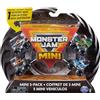 Monster Jam - 5 Pack Monster Truck- Confezione ufficiale di 5 Mini Auto Giocattoli Collezionabili, Scala 1:87-6066965 - Giocattoli per bambini 3 anni +