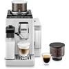 De'Longhi Rivelia Perfetto EXAM440.55.W Macchina da Caffè Automatica, Chicchi Macinati al Momento, Portachicchi Intercambiabile, Caraffa Montalatte Automatica, Display Touch a Colori, 1450W, Bianca