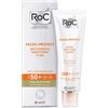 JOHNSON & JOHNSON Roc Soleil Fluido Solare Anti-rughe Levigante Spf 50+ Protezione Viso 50 Ml