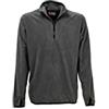 U-POWER DON'T WORRY... BE HAPPY! U POWER Maglia da Lavoro a Mezza Zip in Micropile Artic (M, Grey Meteorite), (83180_31620)