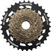 SHIMANO Accessori Cambio E Componenti Trasmissione Pacco Pignoni/cassette Shimano Paccco Pignoni 7v Mf-tz500 Argento 14-34