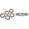 Alessi - 29704-9090/3 Guarnizione Gomma, Confezione da 5 Pezzi & 17606-9090/3-90002/3 MICROFILTRO