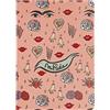 art & design 24 art&design24 Quaderno A5 I'm Frida Pattern Colore Rosa 15 x 21 cm, Quaderno Pagine 100 Fogli Puntinati, Fogli di Carta Ecologica, Made in Italy