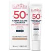 Euphidra Crema Solare Viso Colorata Medio-Chiaro Spf50+ 30Ml