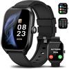 AcclaFit Smartwatch, 1,85'' Orologio Smartwatch Uomo Donna Con Contapassi Sonno Stress Cardiofrequenzimetro Da Polso, Smart Watch Con Contapassi, 100+ Modalità Sportive Orologio Fitness Per Android iOS