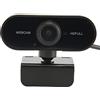 Pnuaticm Webcam grandangolare da 90 gradi, webcam HD 1080P microfono integrato per videoconferenze e streaming