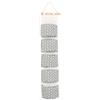 TopHomer Borsa portaoggetti da appendere sopra la porta, organizer multifunzionale da appendere alla parete, con 5 tasche, in cotone e lino, organizer da appendere alla tasca, per cucina, bagno