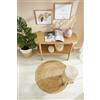 -LUXOR- living Luxor Living Tappeto Mamda - Tappeto rotondo in iuta - adatto anche come tappeto per camera da letto - tappeto boho sostenibile - beige - Tappeto soggiorno - prodotto naturale 150 cm rotondo