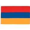 AZ FLAG Bandiera Armenia 90x60 cm Armena Poliestere 100D 2 Occhielli | Uso interno ed esterno bandiera decorativa Հայաստան doppie cuciture e bordi rinforzati con occhielli metallici