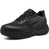 DYKHMILY Leggere Scarpe da Lavoro Antiscivolo Scarpe Antinfortunistiche Comode Calzature di Sicurezza con Punta in Acciaio Protettive Ammortizzazion (Nero Pieno, 43EU)
