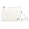 GABS Borsa Beyonce Taglia M Colore Panna in Pelle Ruga