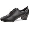 Diamant Scarpe da Ginnastica Donna 189-234-560 - Pelle Nera - Normale - 3,7 cm Cubano - Taglia: UK 5