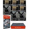 AZDelivery 5 x Modulo 2,4 GHz compatibile con NRF24L01 Wireless compatibile con Arduino, ESP8266 e Raspberry Pi incluso un E-Book!