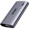 SSK SSD portatile da 4 TB, SSD esterni fino a 2000 MB/s, Hard disk esterno USB 3.2 Gen2X2 NVMe SSD, consumo energetico ultra basso per iPhone 15/Macbook/Pro/telefono OTG
