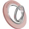 AMAYO - Impugnatura a cinturino per Magsafe, supporto per dita con anello magnetico, supporto per smartphone, supporto per iPhone Serie 15 Pro Max, 14, 13, 12 accessorio per Magsafe (Rosa)