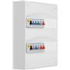 EATON - Tabella 2 file pre-attrezzata 2 inter. diff. 63A + 10 interruttori