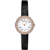 Emporio Armani Orologio Donna, movimento a due lancette, cassa in acciaio inossidabile oro rosa 30 mm con cinturino in pelle, AR11356