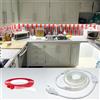 Q.Laomi Striscia LED 2M, Super Luminosa 220V 230V LED Striscia senza Trasformatore, Impermeabile IP65 con Interruttore, 6000K Striscia LED per Cucina, Bagno, Banco da Lavoro, 2M, Bianco Freddo