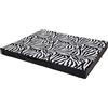 CopcoPet Tappetino per cani Jumbo ortopedico, 110 x 80 x 8 cm, effetto zebra, morbido, lavabile, antiscivolo e facile da pulire, per cani di taglia media, casa, appartamento, trasportino, extra spesso