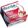 Generico Monge Fruits Cibo Umido Per Gatto Gatti Cat Pollo Con Mela. 12 LATTINE DA 80g CADAUNO