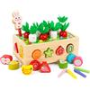 KMTJT Giochi Bambini Bimba 1 2 Anni, Giochi Montessori 1 Anno 2 3 Anni, Giocattoli Bambino Bambina Regalo Natale, Giochi Educativi in Legno per Bambini