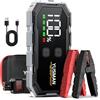 YUSMAN Booster Avviamento Auto - 4000A Portatile Avviatore Batteria Auto per 12V (fino a 7.0L Gas/5.5L Diesel), Avviatore di Emergenza, LED, QC3.0,Starter Batteria Auto